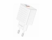 Foneng EU42 USB-C+USB-A 20W mains charger (white)