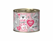 LOVE IS WHERE A CAT IS®  Beef - wet cat food - 200g