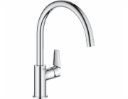 Grohe Bauedge stojací chromová kuchyňská baterie (31367001)