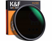 Kf filtr 82mm Kf filtr X Fader šedý nastavitelný Nd8-nd128 / Kf01.1080