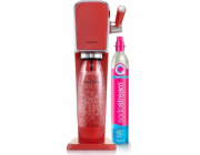 Saturátor Sodastream Saturátor SodaStream Art Red + válec a láhev