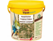 Sera Vipan Nature Large Flakes 10 l, velké vločky - prémiové krmivo