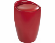 Wenko koš na prádlo CANDY LIGHT RED pouf - koš na prádlo, 2v1, WENKO