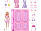 Mattel Barbie Dream Šatní skříň s oblečením Šatní skříň 3...