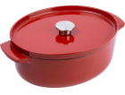 KitchenAid  oválný litinový hrnec 5,6L Empire Red