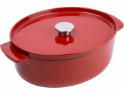 KitchenAid  oválný litinový hrnec 5,6L Empire Red