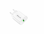 Tellur USB-A Wall Charger 18W with QC3.0 White