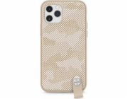 Moshi Moshi Altra - Pouzdro s odnímatelnou šňůrkou pro iPhone 12 / iPhone 12 Pro (Sahara Beige)