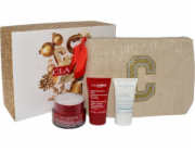 Clarins  SET (MULTIINTENZIVNÍ DENNÍ KRÉM + SUPER RESTORATIVNÍ NIGT KRÉM + CRYO FLASH KRÉMOVÁ MASKA 15ml)