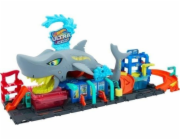 Hot Wheels Hot Wheels City Ultimate Shark Car Wash Building