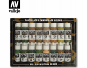 Vallejo : Panzer Aces - Camouflage Colors 16x17ml