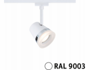 Paulmann Dráhový reflektor Urail CONE DIM GU10 max. 10W 230V bílý RAL9003 / kov