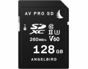 Angelbird AV PRO SD MK2 V60 SDXC karta 128 GB Class 10 UHS-II/U3 V60 karta (AVP128SDMK2V60)