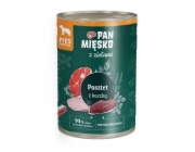 PAN MIĘSKO with herbs Duck pate - vlhké krmivo pro psy - 400g