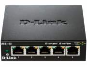 D-Link DGS-105 kovový 5-port 10/100/1000 Switch