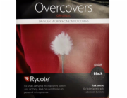 Rycote Overcovers, Black - 6 kožešin /30 Stickies