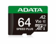 ADATA SPEED PLUS microSDXC 64 GB, Speicherkarte