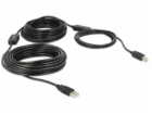 Delock Kabel USB 2.0 typ A samec > USB 2.0 typ B samec 11 m