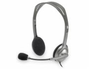 Logitech H 110 Stereo Headset silver retail