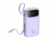 Baseus QPow 2 20000mAh 30W 2xUSB-C powerbank (purple)