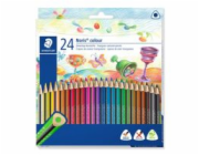 Staedtler Noris Barevné trojhranné pastelky 24 barev STAEDTLER