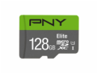 Karta PNY Elite MicroSDXC 128 GB Class 10 UHS-I/U1 A1 V10...