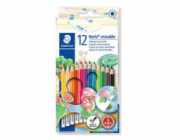 Pastelky Staedtler Pencil 12 barev Noris vyjímatelné