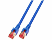 EFB Patchcord, Cat.6, S/FTP, PIMF, modrý, 0,5 m (K5513.0,5)