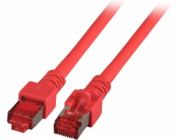 EFB Patchcord, Cat.6, S/FTP, PIMF, 3m, červený (K5512.3)