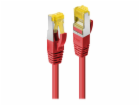 Lindy RJ-45/RJ-45 kat.7 Červená 1m (47292)