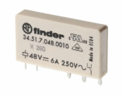 Finder Miniaturní relé 1P 6A 12V DC (34.51.7.012.0010)