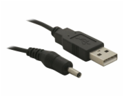 Delock USB kabel USB-A - DC 3.1 x 1.3 mm 1.5 m černý (82377)