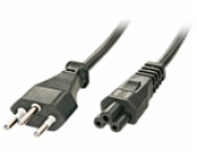 Lindy IEC320-C5f napájecí kabel, černý 2m (30412)