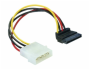 Delock Molex - SATA, 0,15 m, vícebarevný (60101)