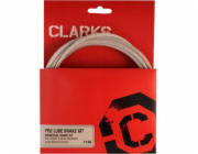 Clarks CLARK'S PRE LUBE CARBON Brake Set Mtb/Road univerzální pancíř stříbrný karbon