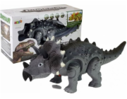 LeanToys Dinosaur Triceratops Figurální šedý (7188) na baterie