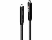 Lindy USB-C - USB-C USB kabel 10 m černý (43333)