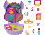 Kompaktní sada Mattel Polly Pocket Camping Llama HKV33(FRY35)