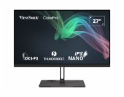 ViewSonic VP2776T-4K/27" 16:9 3840 x 2160 3 sides Frameless SuperClear IPS Monitor with 100% sRGB,98% DCI-P3,Thunderbolt