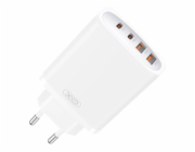 Nástěnná nabíječka XO CE22, 45W, GaN, 2x USB-C, 2x USB-A