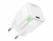 Nástěnná nabíječka XO CE06, 30W, USB-C (bílá)