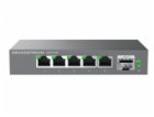 Grandstream GWN7700MP Unmanaged Network Switch 5 2,5Gb po...