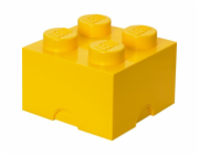 LEGO Storage Brick 4 žlutá, úložný box