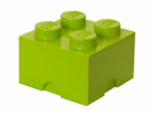 LEGO Storage Brick 4 světle zelená, úložný box