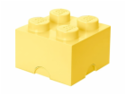 LEGO Storage Brick 4 pastelově žlutá, úložný box