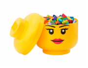 LEGO Iconic Storage Head ""Girl"", úložný box"