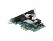 DeLOCK PCI Express karta pro 4 x sériové RS-232, karta rozhraní