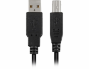 Sharkoon USB 2.0 kabel, USB-A samec > USB-B samec