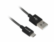 USB 2.0 Kabel, USB-A Stecker > Micro-USB Stecker