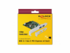 DeLOCK PCIe x4 > 2x ext USB 3.1 Gen2 A, USB řadič